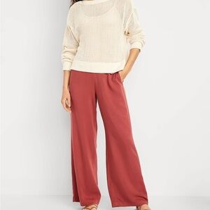 Set of 2 Old Navy Playa Wide Leg Pants - M Petite NWOT